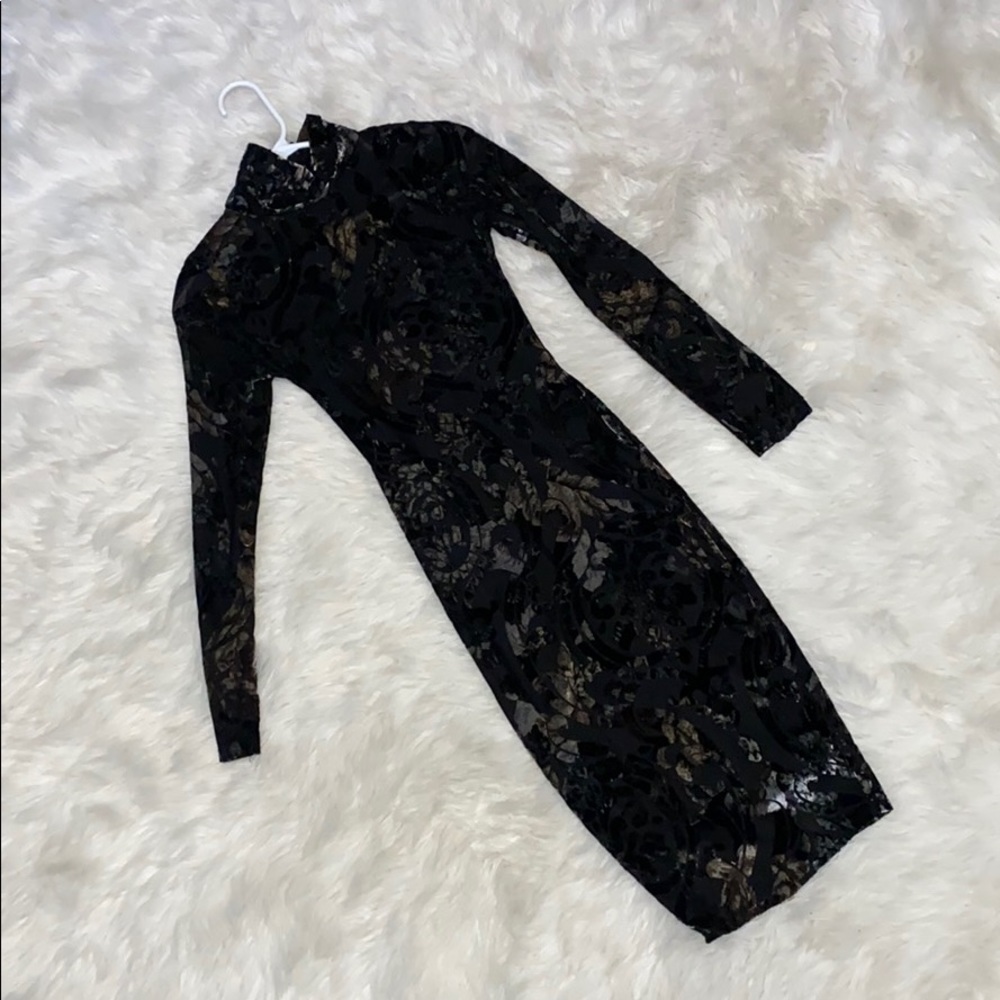 No Rest For Bridget (Monaco) Velvet Dress